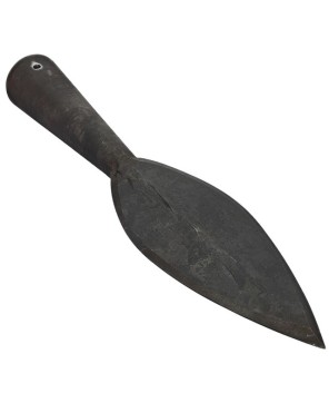 Hazy Warpath Viking Spearhead – Hand-Forged Carbon Steel Leaf Blade