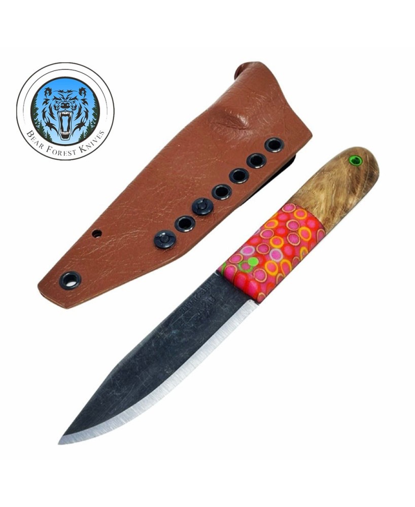 The Simple 1/16” Bushcraft Knife – Slim, Sharp & Durable